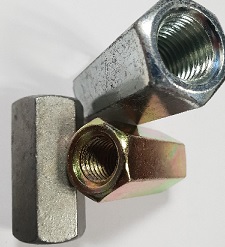 Galvanised Coupling Nuts Connectors